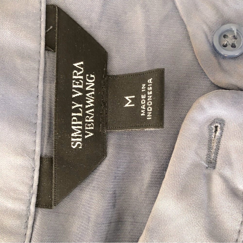 Blue white shirt
